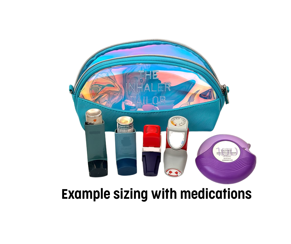Inhaler Tailor Covers - Inhaler Pouch - LARGE - BLACK