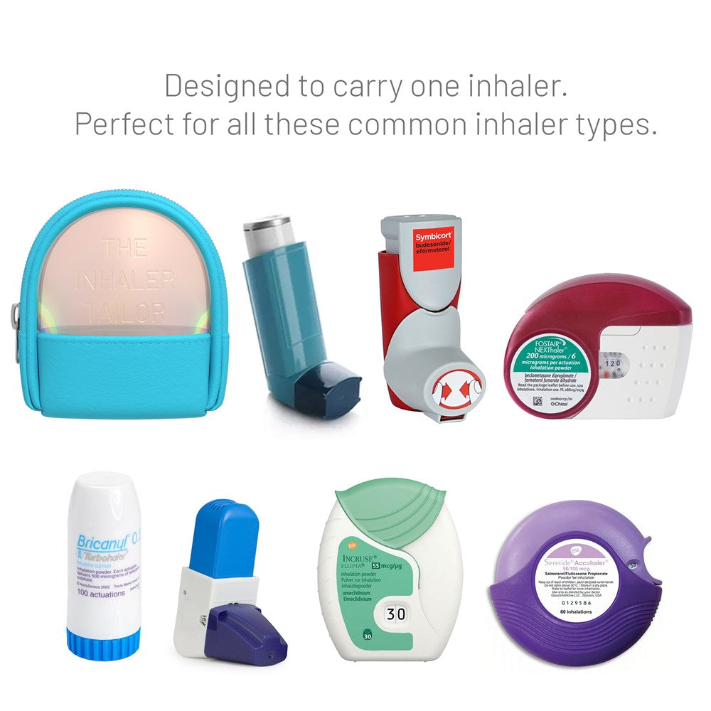 Inhaler Tailor Covers - Inhaler Pouch - LIGHT BLUE