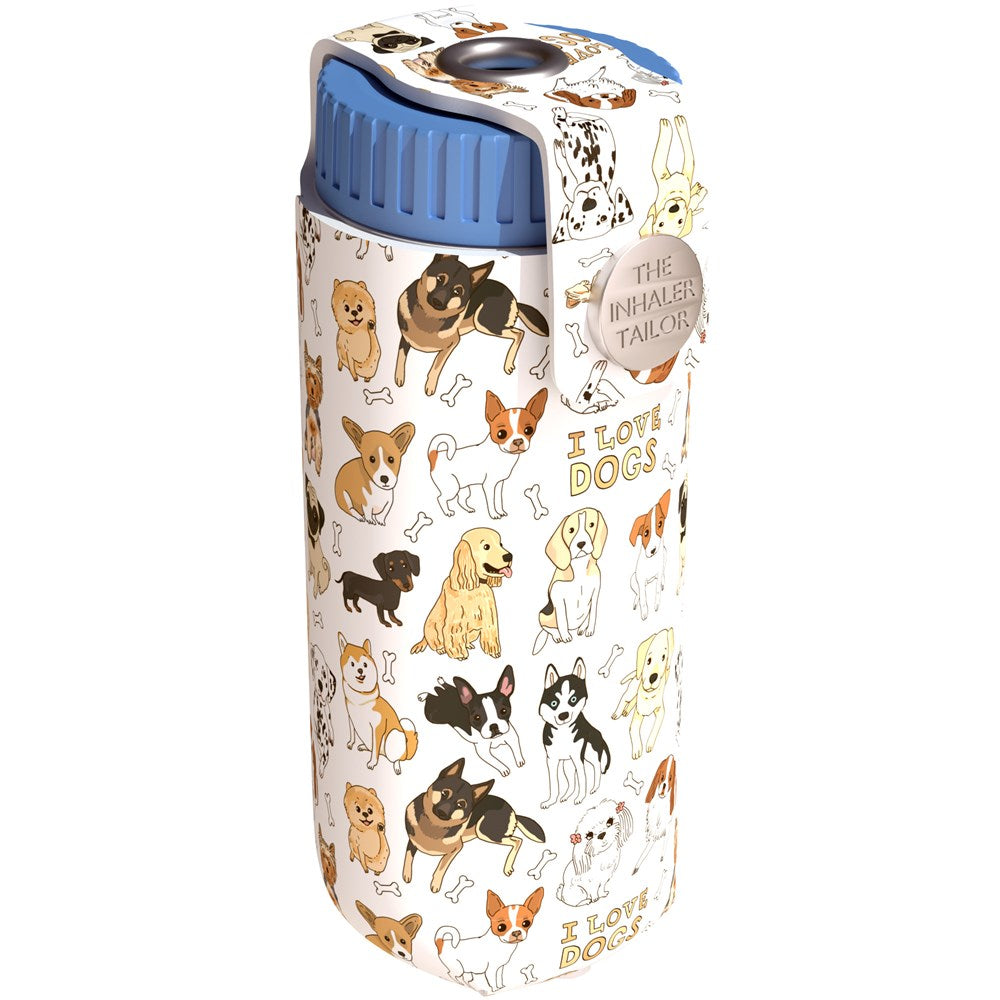 Inhaler Tailor Covers - Turbuhaler - I Love Dogs