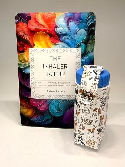 Inhaler Tailor Covers - Turbuhaler - I Love Dogs
