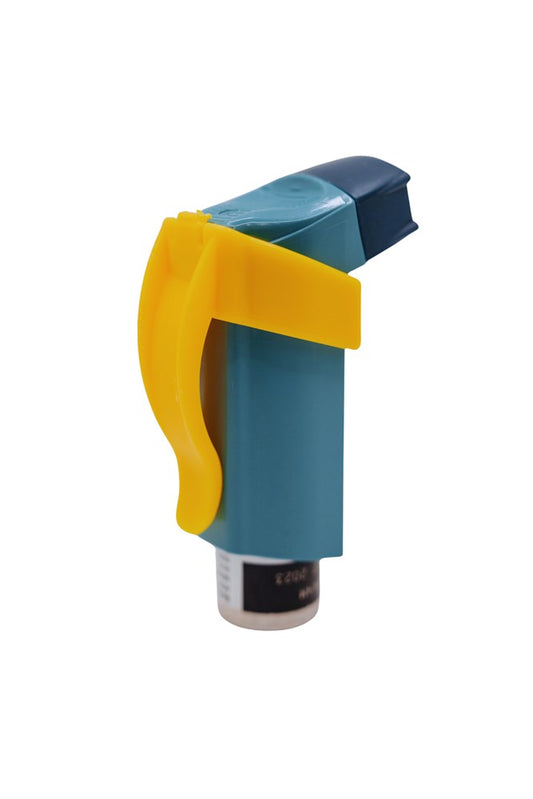 My Amigo Inhaler Clip - YELLOW - 2 pack