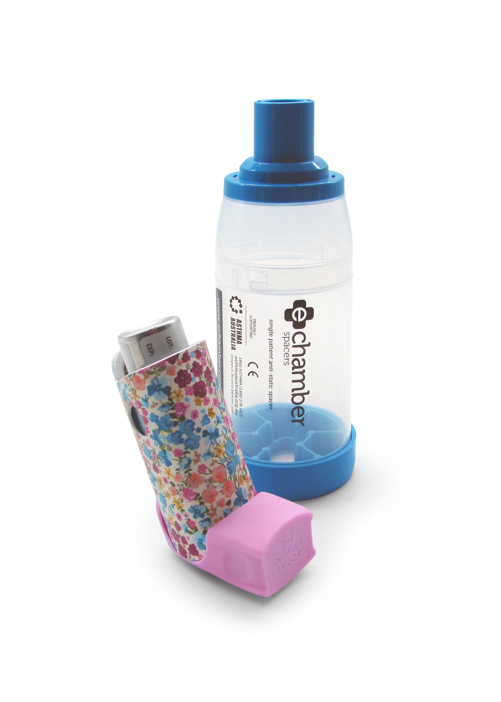 Inhaler Tailor Cover - Classic - Vintage Wild Flowers – Asthma Shop